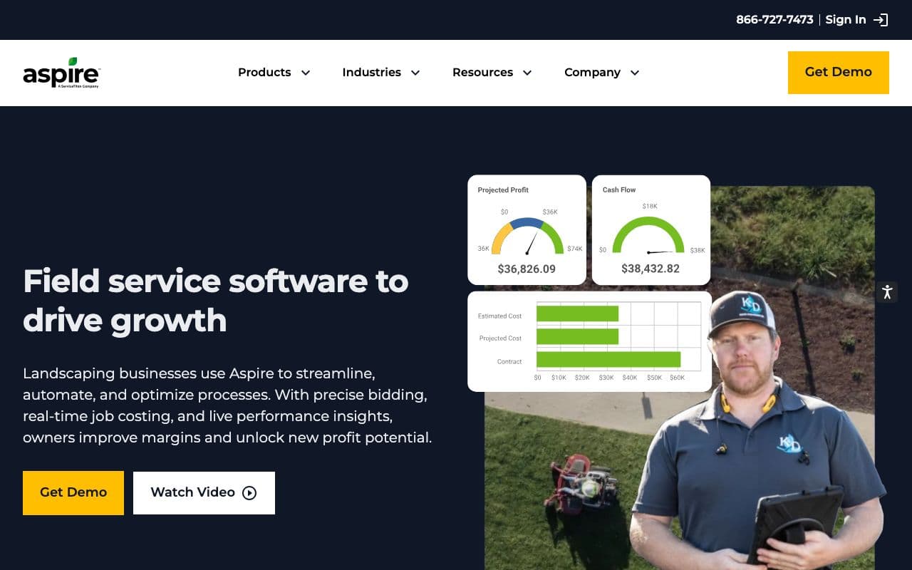 The Crew Control homepage