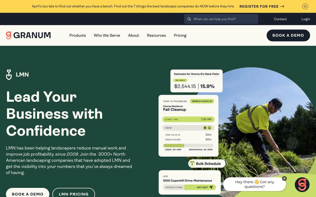 The LMN homepage